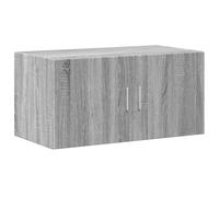 vidaXL Mobile a Parete Grigio Sonoma 80x42,5x40cm in Legno Multistrato