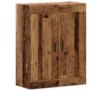 vidaXL Mobile a Parete Legno Vecchio 69,5x34x90 cm in Truciolato, armadietto a Muro, portaoggetti pensile, pensile, pensile a Muro, Mobile pensile