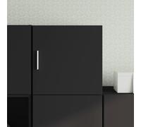 vidaXL Mobile a Parete Nero 40x42,5x40 cm in Legno Multistrato