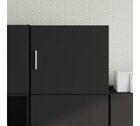 vidaXL Mobile a Parete Nero 45x42,5x40 cm in Legno Multistrato