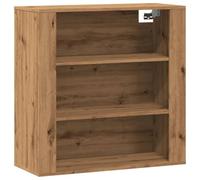 vidaXL Mobile a Parete Rovere Artigianale 80x33x80cm Legno Multistrato, Mobile pensile, Mobile a Muro, espositore, pensile, espositore a Parete
