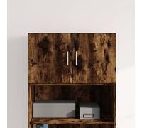 vidaXL Mobile a Parete Rovere Fumo 70x42,5x40 cm in Legno Multistrato