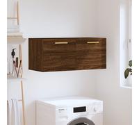 VIDAXL - Mobile A Parete Rovere Marrone 80x36,5x35 Cm Legno Multistrato