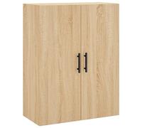 vidaXL Mobile a Parete Rovere Sonoma 69,5x34x90 cm, Armadietto a Muro, Portaoggetti Pensile