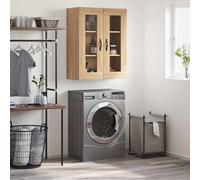 vidaXL Mobile a Parete Rovere Sonoma 69,5x34x90 cm Legno Multistrato