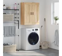 vidaXL Mobile pensile Rovere Sonoma 69,5x34x90 cm in legno multistrato