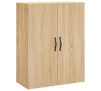 vidaXL Mobile a Parete Rovere Sonoma 69,5x34x90 cm Legno Multistrato