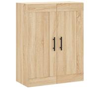 vidaXL Mobile a Parete Rovere Sonoma 69,5x34x90 cm Legno Multistrato