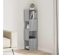 vidaXL Mobile angolare 25,5x25x102cm Legno ingegnerizzato