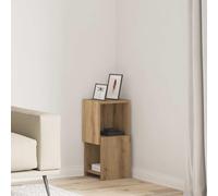 vidaXL Mobile angolare 25,5x25x55cm Legno ingegnerizzato