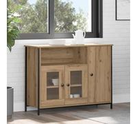 vidaXL Mobile Artisan in Rovere 100x35x75 cm Legno Ingegnerizzato