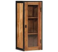 vidaXL Mobile Bagno a Muro 40x30x90 cm Legno Massello Acacia e Ferro