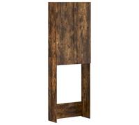 vidaXL Mobile Bagno ARNHEM Rovere Fumo 66 x 25,5 x 190 cm