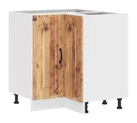 vidaXL Mobile Base ad Angolo Cucina Kalmar Legno Vecchio in Truciolato