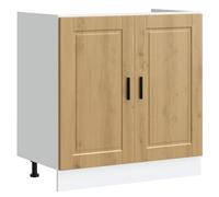 vidaXL Mobile base lavello Porto Rovere Artigianale 80x46x81,5 cm