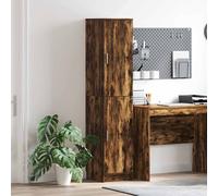 vidaXL Mobile Buffet Rovere Affumicato Legno Ingegnerizzato Grande