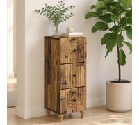 vidaXL Mobile con Cassetti 33 x 34,5 x 90 cm Legno ingegnerizzato