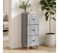 vidaXL Mobile con Cassetti 33 x 34,5 x 90 cm Legno ingegnerizzato
