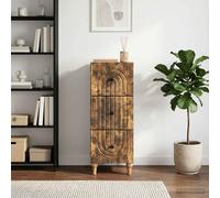 vidaXL Mobile con Cassetti 33 x 34,5 x 90 cm Legno ingegnerizzato