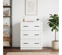 vidaXL Mobile con Cassetti 66 x 34,5 x 87 cm Legno ingegnerizzato