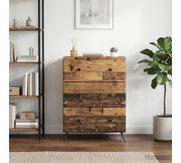 vidaXL Mobile con Cassetti 66 x 34,5 x 90 cm Legno ingegnerizzato
