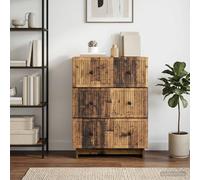 vidaXL Mobile con Cassetti 66 x 34,5 x 90 cm Legno ingegnerizzato