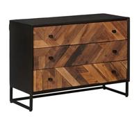 vidaXL Mobile con Cassetti con cassetto 75 x 30 x 54 cm, Mobile Armadietto Rettangolare Fai-Da-Te, Soluzione Moderna per il Soggiorno, Arredo Elegante, Unità Chic per Organizzare