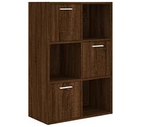 vidaXL Mobile Contenitore in Rovere Marrone 60x29,5x90 cm