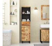 vidaXL Mobile da Bagno 38x33x160 cm in Legno Massello di Mango