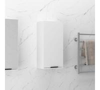 vidaXL Mobile da Bagno a Parete Bianco 32x20x67 cm