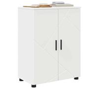 vidaXL Armadietto da bagno indipendente – Legno multistrato bianco 60 x 35 x 80 cm, design moderno