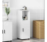 vidaXL Mobile da Bagno con archiviazione Bianco 30 x 35 x 95 cm