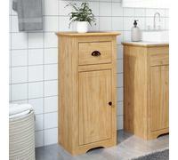 vidaXL Mobile da Bagno con cassetto BODO Marrone miele 44 x 30 x 90 cm