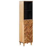 vidaXL Mobile da Bagno con cassetto Marrone 38 x 33,5 x 160 cm