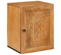 vidaXL Mobile da Bagno con porta Marrone Chiaro 38 x 33 x 48 cm