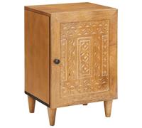 vidaXL Mobile da Bagno con porta Marrone Chiaro 38 x 33 x 58 cm