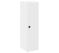 vidaXL Mobile da Bagno con Portarotolo Bianco 20,5x22x72 cm, mobiletto portaoggetti per Il Bagno, mobiletto da Pavimento per Il Bagno, unità portaoggetti per Il Bagno