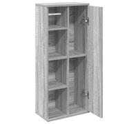 vidaXL Mobile da bagno con portarotolo grigio sonoma Il mobiletto da bagno è la scelta ideale per il tuo spazio, combinando stile e funzionalità, offrendo ampio spazio per riporre articoli da toeletta