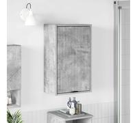 vidaXL Mobile da Bagno Grigio cemento 39 x 23,5 x 65 cm