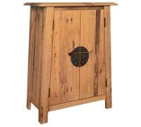 vidaXL Legno Massello di Pino Armadietto da Bagno 59x32x80 cm Mobiletto