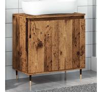 vidaXL Mobile da Bagno Legno Antico 58x33x60 cm in Truciolato
