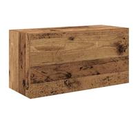 vidaXL Mobile da Bagno Legno Antico 60x25x30 cm in Legno Multistrato, Armadio a Muro da Bagno, Armadio da Bagno a Muro, Armadio da Bagno a Parete