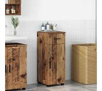 vidaXL Mobile da Bagno Legno vecchio 30 x 35 x 80 cm