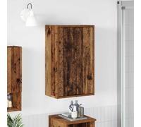 vidaXL Mobile da Bagno Legno vecchio 39 x 23,5 x 65 cm