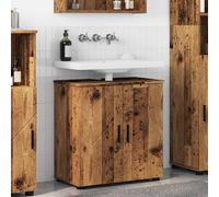 vidaXL Mobile da Bagno Legno vecchio 61 x 35 x 64 cm