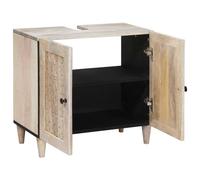 vidaXL Mobile da Bagno Montaggio a parete Bianco 62 x 33 x 58 cm