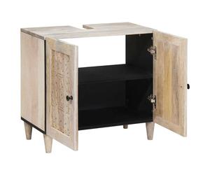 vidaXL Mobile da Bagno Montaggio a parete Bianco 62 x 33 x 58 cm