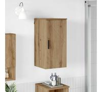 vidaXL Mobile da Bagno Rovere artigianale 30 x 31,5 x 61 cm