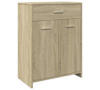 vidaXL Mobile da Bagno Rovere Sonoma 60x33x80 cm in Legno Tecnico