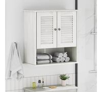 vidaXL Mobile da Bagno VIGO Bianco e Bianco Antico 67,5 x 34 x 71,5 cm